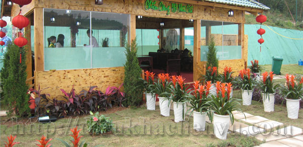 Thi công thiết kế cảnh quan lễ hội Trà Quốc Tế