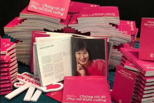 Họa sĩ Quỳnh Liên khắc họa tinh thần kiên cường của phụ nữ