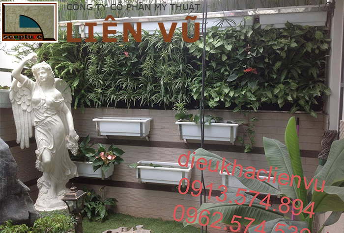 Thi công tiểu cảnh vườn đứng