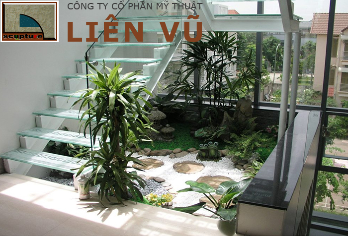 Thiết kế thi công tiểu cảnh cầu thang