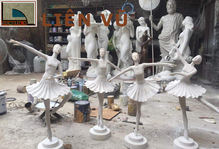 Tượng cô gái, tượng thiếu nữ đẹp