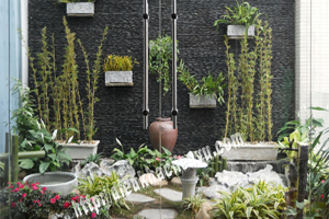 Vườn trên sân thượng