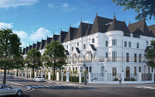 Thi c&ocirc;ng ph&agrave;o chỉ hoa văn vỏ ngo&agrave;i biệt thự sibutra