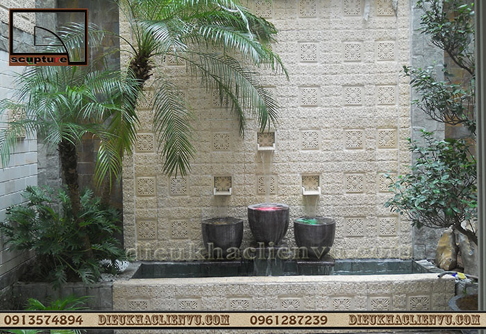 Li&ecirc;n Vũ- cung cấp, thi c&ocirc;ng tiểu cảnh đ&agrave;i phun nước s&acirc;n vườn