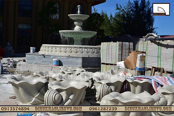 Cung cấp, thiết kế v&agrave; thi c&ocirc;ng lắp đặt đ&agrave;i phun nước s&acirc;n vườn