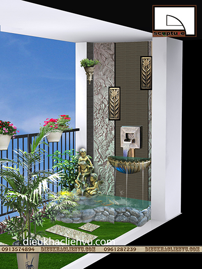  Mẫu thiết kế tiểu cảnh ban c&ocirc;ng đẹp