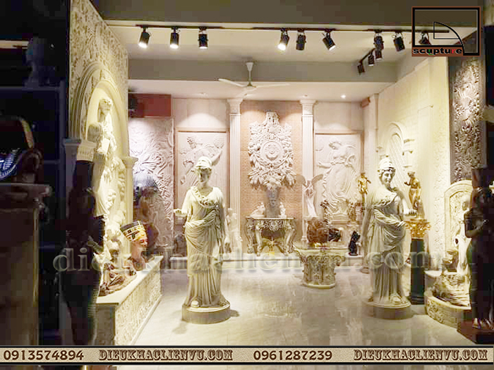 Tượng đi&ecirc;u khắc c&ocirc; g&aacute;i bằng composite l&agrave; lựa chọn tuyệt vời cho c&aacute;c cảnh quan ngo&agrave;i trời