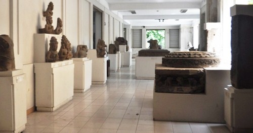 hình ảnh trong bảo tàng champa