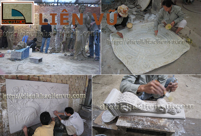 Các công đoạn để làm ra bức phù điêu đẹp