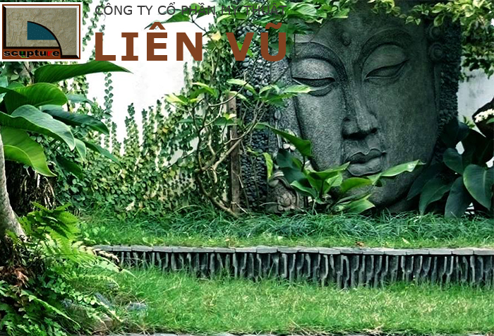 Các tạo hình phù điêu sân vườn rất đa dạng, độc đáo