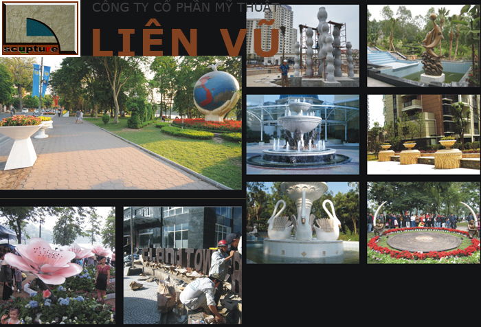 Cảnh quan dự án điêu khắc