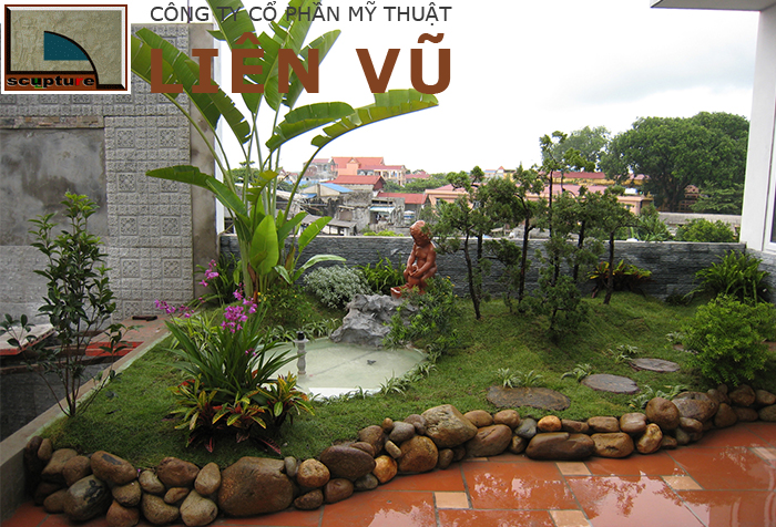 Cảnh quan dự án sân vườn ban công đẹp