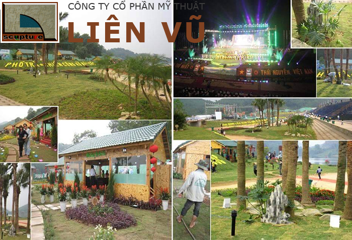 Cảnh quan dự án thi công bởi Liên Vũ