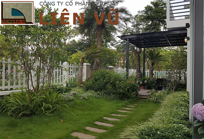 Cảnh quan vườn đẹp cho dự án nhà ở