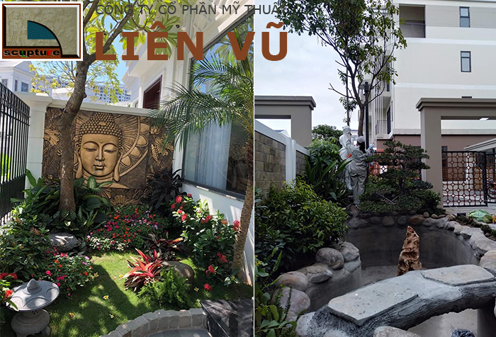 Cây xanh trong tiểu cảnh là yếu tố không thể thiếu