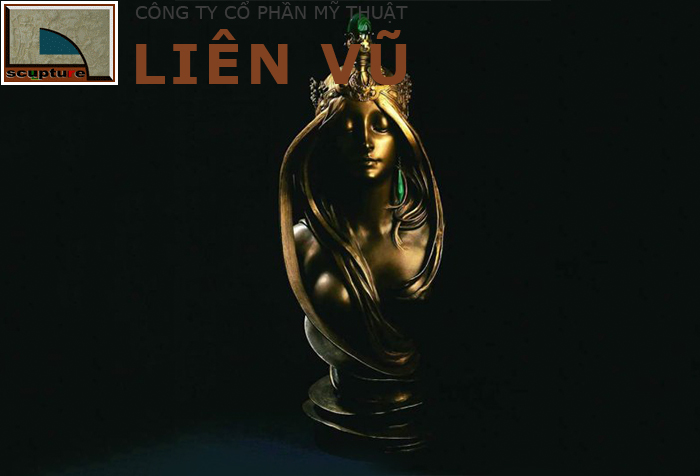 Chân dung tượng thiếu nữ đẹp