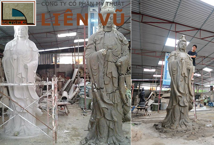 Chế tác, thi công đắp tượng Phật