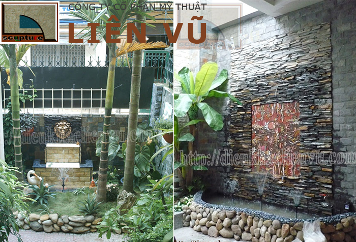 Có nên thi công đài phun nước sân vườn?