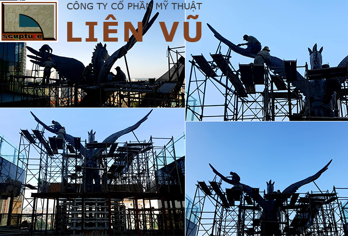 Công trình điêu khắc tượng trang trí cảnh quan