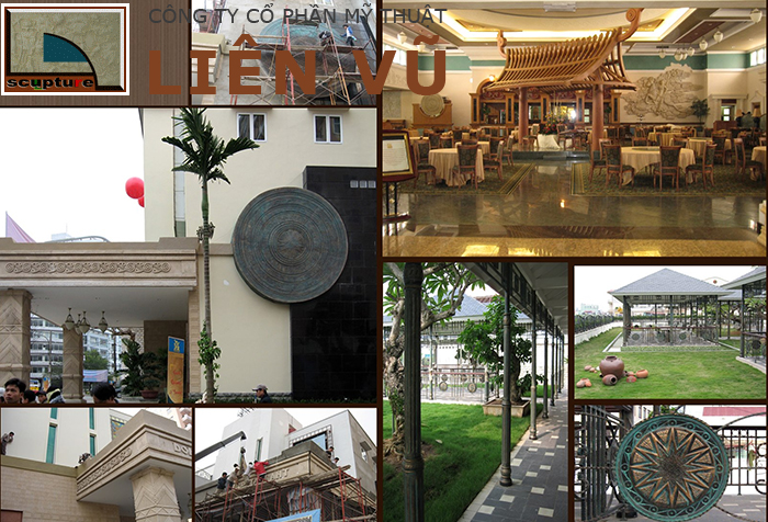 Công trình kiến trúc mang phong cách châu Âu do Liên Vũ thi công
