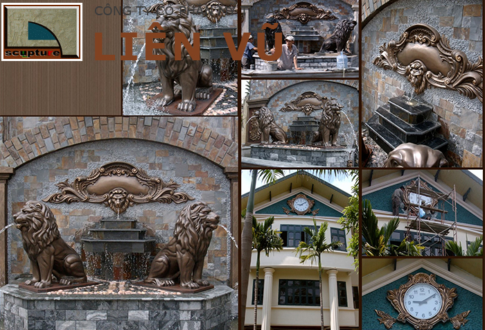 Công trình kiến trúc phong cách châu Âu do Liên Vũ thi công