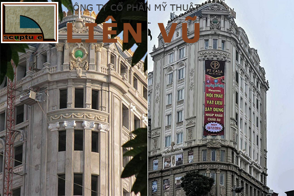 Công trình mang đậm phong cách châu Âu được thi công bởi Liên Vũ