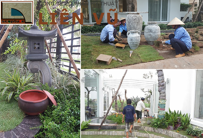 Cung cấp vật liệu, thiết kế và thi công cảnh quan điêu khắc