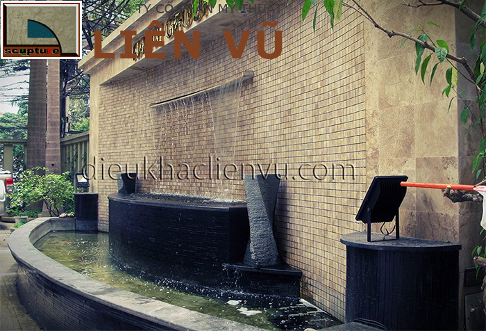 Đài phun nước sân vườn mang ý nghĩa phong thủy độc đáo