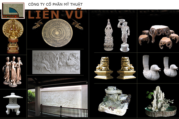 Điêu khắc Liên Vũ- chuyên sản xuất, cung cấp các sản phẩm điêu khắc ứng dụng