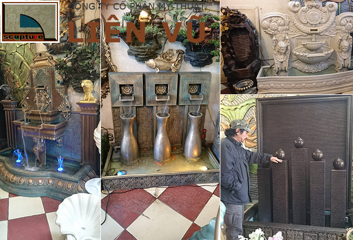 Điêu khắc Liên Vũ- cung cấp các kiểu đài phun phong thủy đẹp, chất lượng