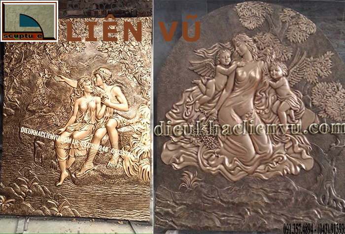 Điêu khắc Liên Vũ- cung cấp tranh phù điêu châu Âu