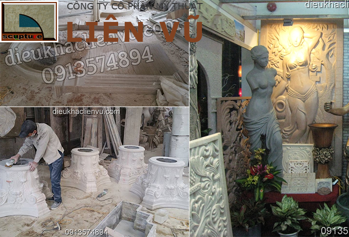 Điêu khắc Liên Vũ- sản xuất phù điêu châu Âu và cung cấp giá rẻ