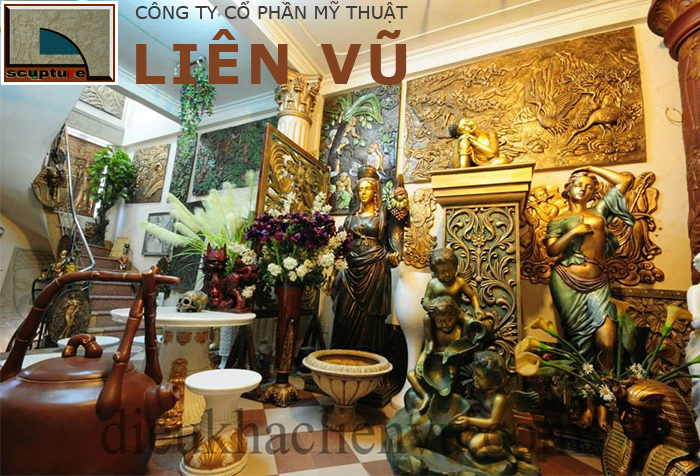 Điêu khắc Liên Vũ-sản xuất sản phẩm điêu khắc composite ứng dụng