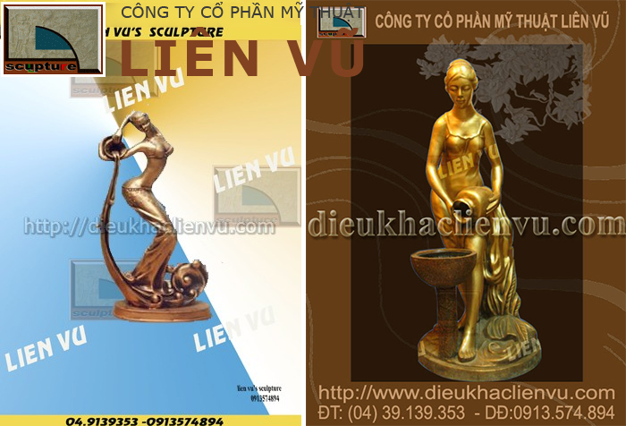 Điêu khắc Liên Vũ- sản xuất và cung cấp các mẫu tượng cô gái đẹp