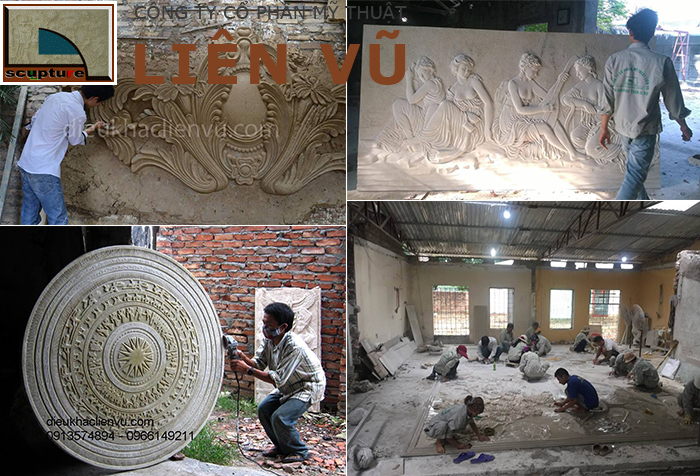 Điêu khắc Liên Vũ- sản xuất và cung cấp phù điêu châu Âu