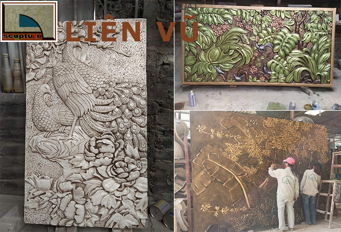 Điêu khắc Liên Vũ- thiết kế, chế tác phù điêu đẹp, chất lượng cao