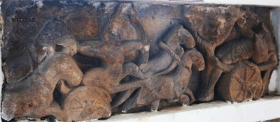 Điêu khắc ngựa đá