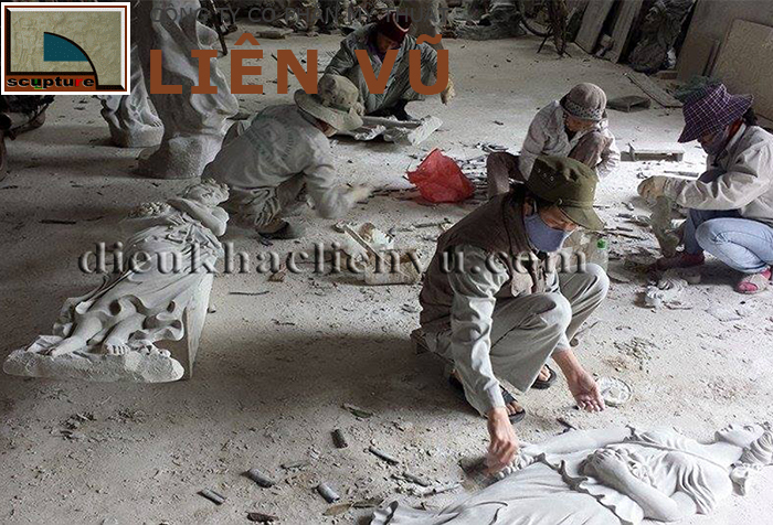 Điêu khắc phù điêu composite