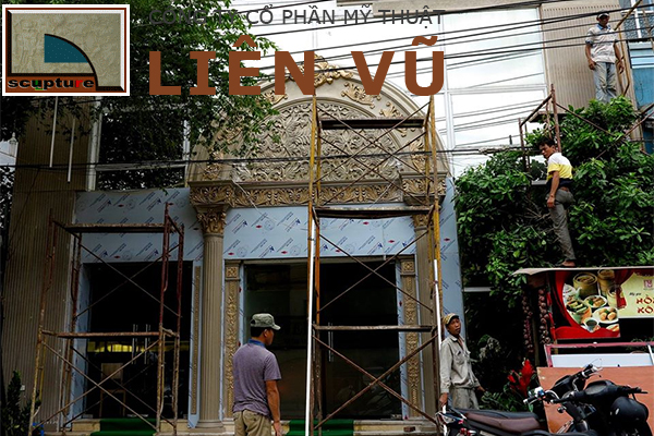 Điêu khắc phù điêu hoa văn phong cách châu Âu