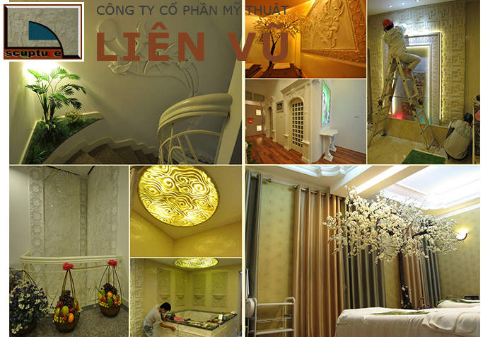 Dieu khac phu dieu, thi công lắp đặt trang trí