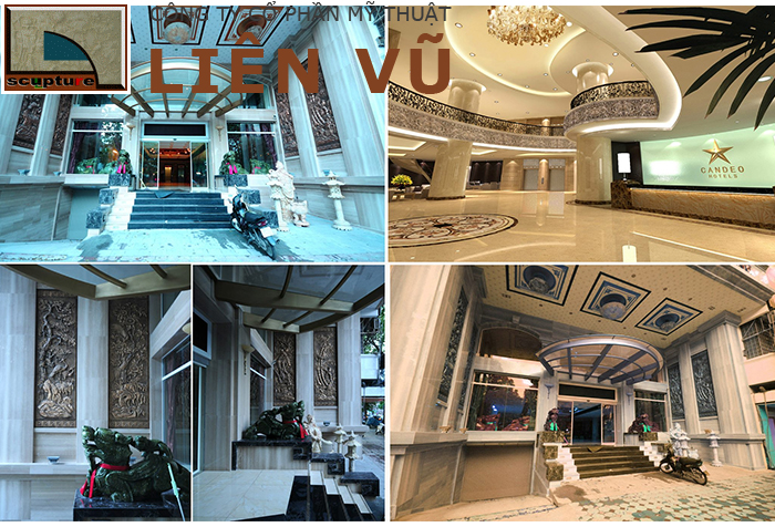 Điêu khắc ứng dụng trang trí không gian nội, ngoại thất