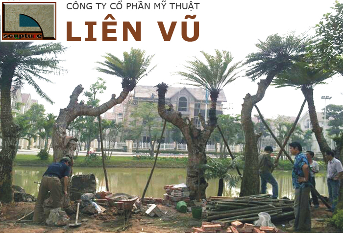 Đơn vị thiết kế thi công dự án điêu khắc cảnh quan