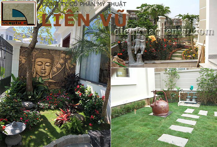 Dự án điêu khắc nhỏ khiến cảnh quan sân vườn thêm độc đáo