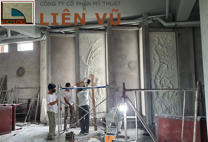Dự án điêu khắc phù điêu trang trí