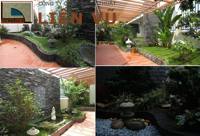Dự án điêu khắc sân vườn