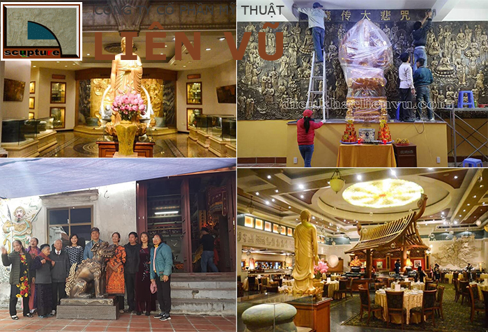 Dự án điêu khắc tượng, phù điêu cho các công trình mang tính tâm linh