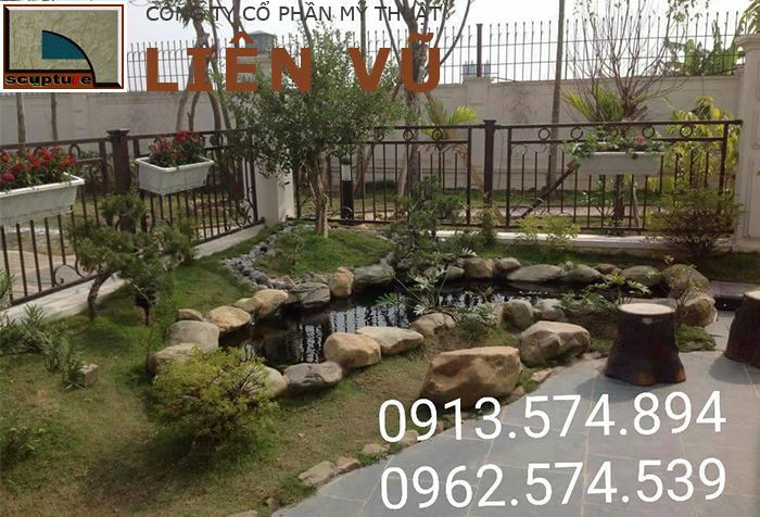 Góc nhỏ trong tiểu cảnh sân vườn