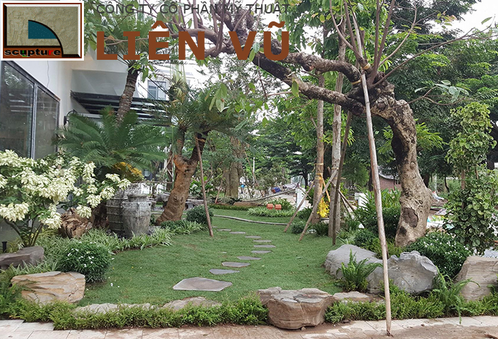 Không gian sân vườn đẹp cho nhà phố