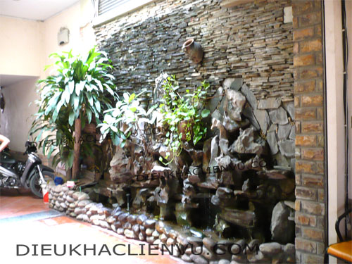 không gian xnah mát cho mùa hè