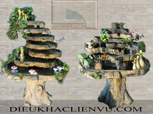 không gian xanh mùa hè